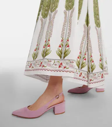 Gianvito Rossi Piper 45 suede slingback pumps | Thumbnail 5 Gianvito Rossi Piper 45 suede slingback pumps | Thumbnail 5