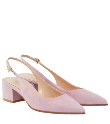 Gianvito Rossi Piper 45 suede slingback pumps | Thumbnail 1 Gianvito Rossi Piper 45 suede slingback pumps | Thumbnail 1