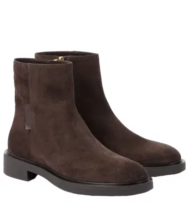 Gianvito Rossi Lexington suede ankle boots | Thumbnail 1 Gianvito Rossi Lexington suede ankle boots | Thumbnail 1