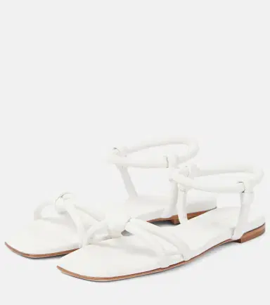 Gianvito Rossi Juno leather sandals | Thumbnail 3 Gianvito Rossi Juno leather sandals | Thumbnail 3