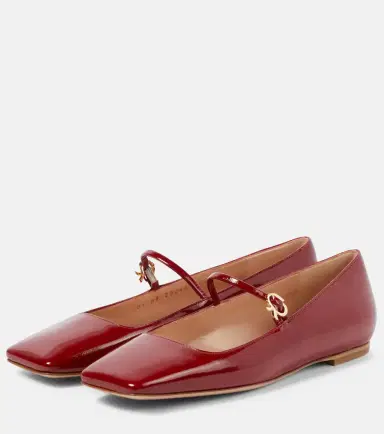 Gianvito Rossi Christina patent leather Mary Jane flats | Thumbnail 3 Gianvito Rossi Christina patent leather Mary Jane flats | Thumbnail 3