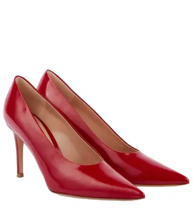 Gianvito Rossi Robbie 85 patent leather pumps | Thumbnail 1 Gianvito Rossi Robbie 85 patent leather pumps | Thumbnail 1