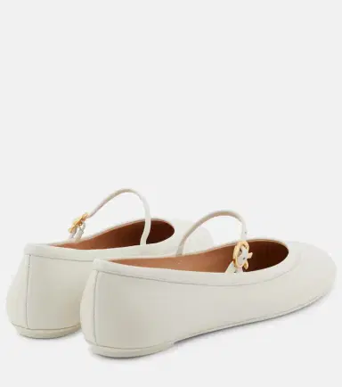 Gianvito Rossi Carla leather Mary Jane flats | Thumbnail 2 Gianvito Rossi Carla leather Mary Jane flats | Thumbnail 2