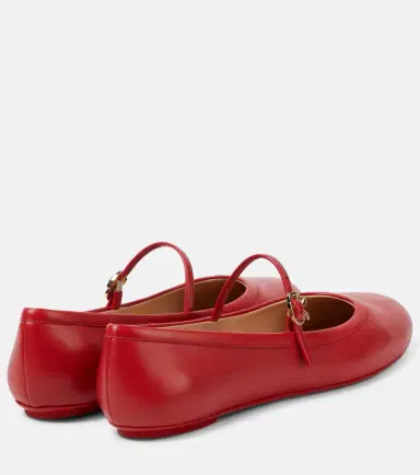 Gianvito Rossi Carla leather Mary Jane flats | Thumbnail 2 Gianvito Rossi Carla leather Mary Jane flats | Thumbnail 2