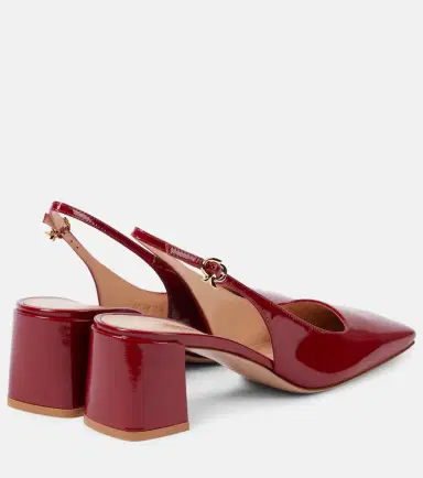 Gianvito Rossi Freeda patent leather slingback pumps | Thumbnail 2 Gianvito Rossi Freeda patent leather slingback pumps | Thumbnail 2