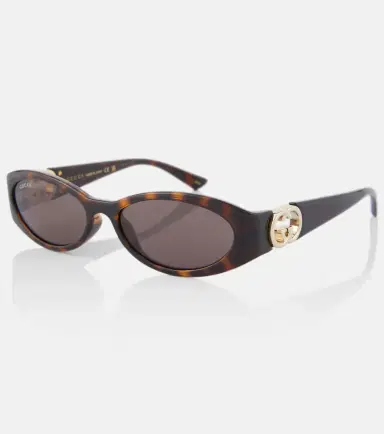 Gucci Interlocking G oval sunglasses | Thumbnail 3 Gucci Interlocking G oval sunglasses | Thumbnail 3