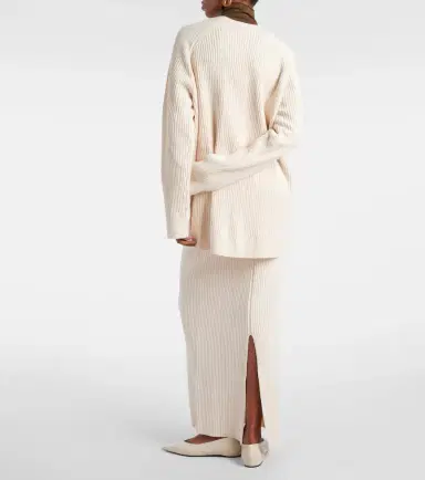 Toteme Oversized cotton-blend bouclé cardigan | Thumbnail 4 Toteme Oversized cotton-blend bouclé cardigan | Thumbnail 4