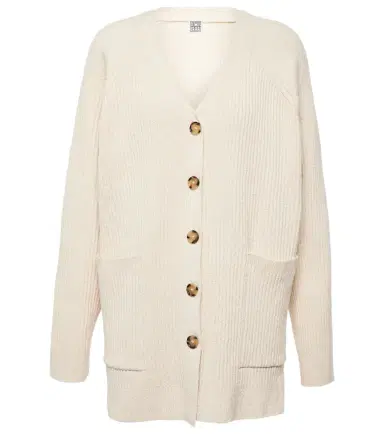 Toteme Oversized cotton-blend bouclé cardigan | Thumbnail 1 Toteme Oversized cotton-blend bouclé cardigan | Thumbnail 1