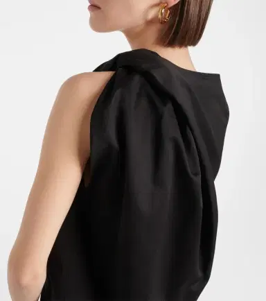 Toteme Draped cotton and linen top | Thumbnail 4 Toteme Draped cotton and linen top | Thumbnail 4