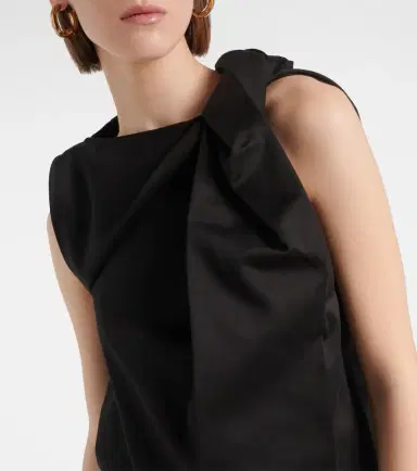 Toteme Draped cotton and linen top | Thumbnail 5 Toteme Draped cotton and linen top | Thumbnail 5