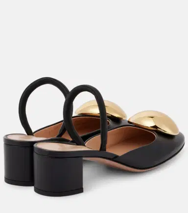 Gianvito Rossi Sphera 45 leather pumps | Thumbnail 3 Gianvito Rossi Sphera 45 leather pumps | Thumbnail 3