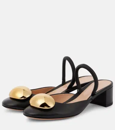 Gianvito Rossi Sphera 45 leather pumps | Thumbnail 4 Gianvito Rossi Sphera 45 leather pumps | Thumbnail 4