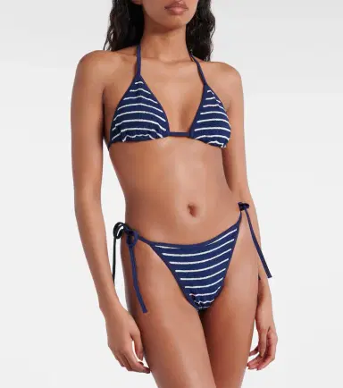 Hunza G Gina striped bikini | Thumbnail 2 Hunza G Gina striped bikini | Thumbnail 2