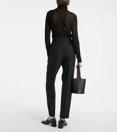 Toteme High-rise tapered pants | Thumbnail 3 Toteme High-rise tapered pants | Thumbnail 3
