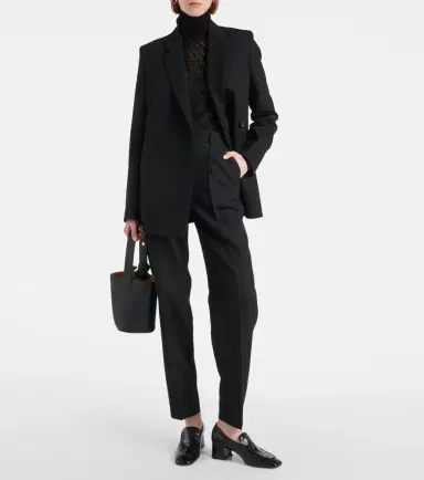 Toteme High-rise tapered pants | Thumbnail 6 Toteme High-rise tapered pants | Thumbnail 6