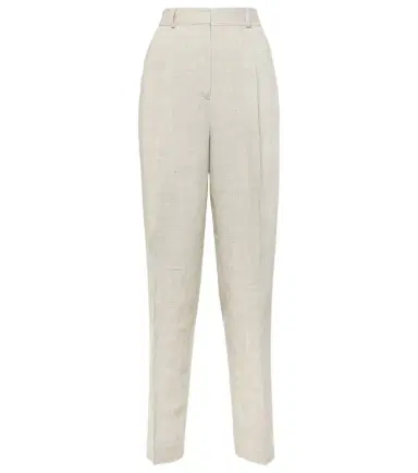 Toteme Pleated tailored straight pants | Thumbnail 1 Toteme Pleated tailored straight pants | Thumbnail 1