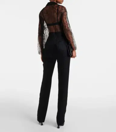 Tove Lucie floral lace silk top | Thumbnail 5 Tove Lucie floral lace silk top | Thumbnail 5