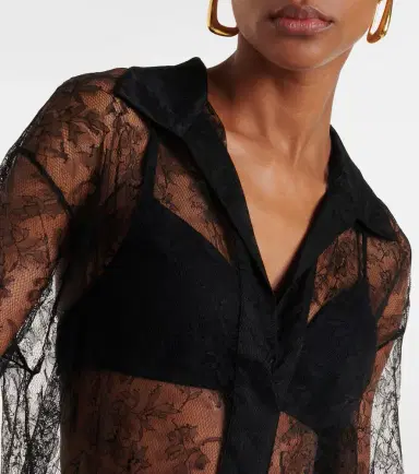 Tove Lucie floral lace silk top | Thumbnail 6 Tove Lucie floral lace silk top | Thumbnail 6