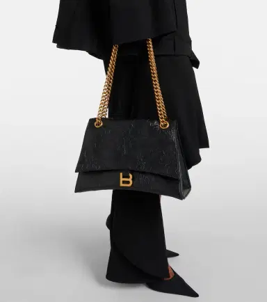 Balenciaga Crush Medium leather shoulder bag | Thumbnail 5 Balenciaga Crush Medium leather shoulder bag | Thumbnail 5