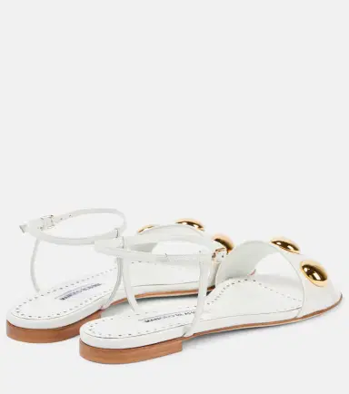 Manolo Blahnik Chaouhen embellished leather sandals | Thumbnail 2 Manolo Blahnik Chaouhen embellished leather sandals | Thumbnail 2