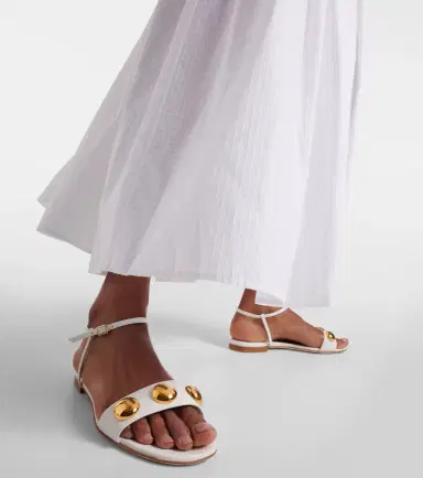 Manolo Blahnik Chaouhen embellished leather sandals | Thumbnail 5 Manolo Blahnik Chaouhen embellished leather sandals | Thumbnail 5
