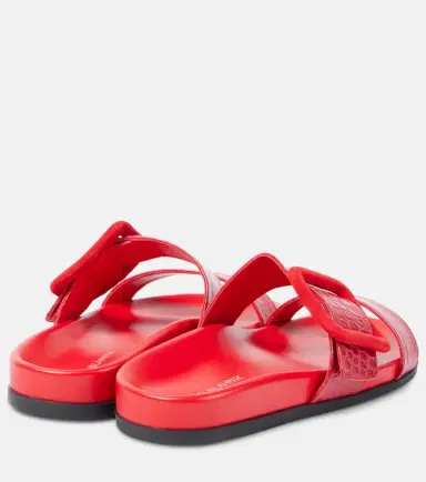 Manolo Blahnik Mayfu croc-effect leather sandals | Thumbnail 4 Manolo Blahnik Mayfu croc-effect leather sandals | Thumbnail 4