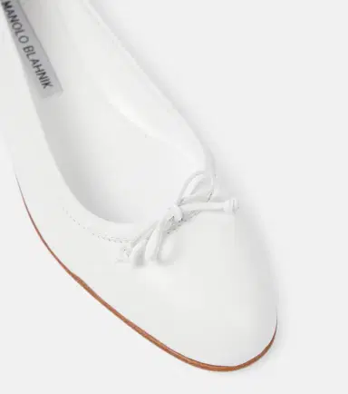 Manolo Blahnik Verallii leather ballet flats | Thumbnail 3 Manolo Blahnik Verallii leather ballet flats | Thumbnail 3