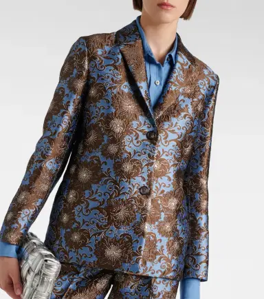 'S Max Mara Kate floral jacquard blazer | Thumbnail 2 'S Max Mara Kate floral jacquard blazer | Thumbnail 2