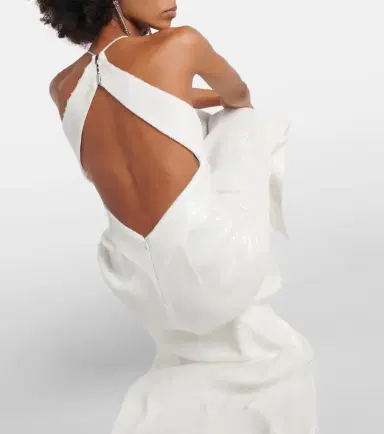 Galvan Bridal sequined halterneck gown | Thumbnail 2 Galvan Bridal sequined halterneck gown | Thumbnail 2