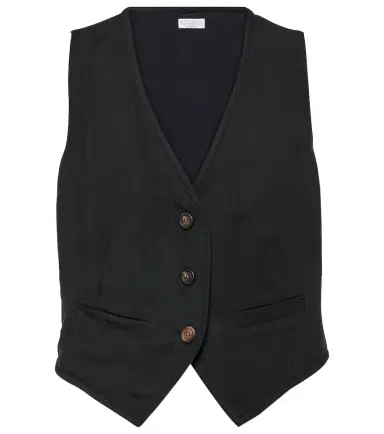 Brunello Cucinelli Single-breasted vest | Thumbnail 1 Brunello Cucinelli Single-breasted vest | Thumbnail 1