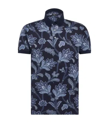 Etro Printed cotton piqué polo shirt | Thumbnail 1 Etro Printed cotton piqué polo shirt | Thumbnail 1