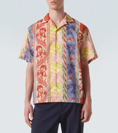 Etro Printed cotton bowling shirt | Thumbnail 2 Etro Printed cotton bowling shirt | Thumbnail 2