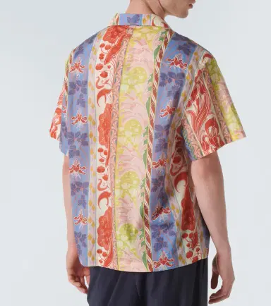 Etro Printed cotton bowling shirt | Thumbnail 5 Etro Printed cotton bowling shirt | Thumbnail 5