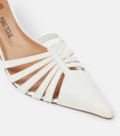 Paris Texas Nadia 85 cutout leather mules | Thumbnail 2 Paris Texas Nadia 85 cutout leather mules | Thumbnail 2