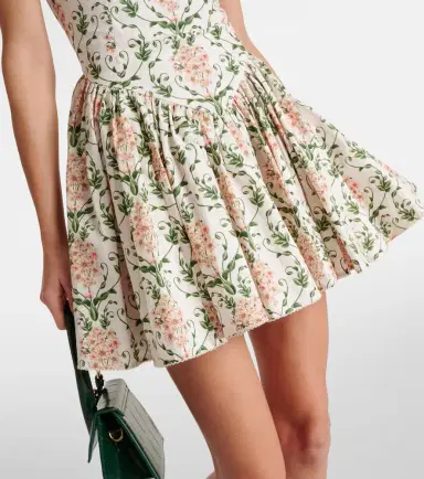 Agua by Agua Bendita Pluma floral corset cotton dress | Thumbnail 2 Agua by Agua Bendita Pluma floral corset cotton dress | Thumbnail 2