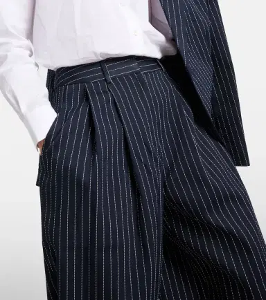 The Frankie Shop Ripley pinstripe twill wide-leg pants | Thumbnail 6 The Frankie Shop Ripley pinstripe twill wide-leg pants | Thumbnail 6