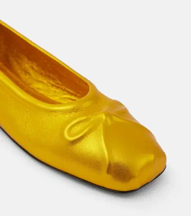 Marni Little Bow leather ballet flats | Thumbnail 6 Marni Little Bow leather ballet flats | Thumbnail 6