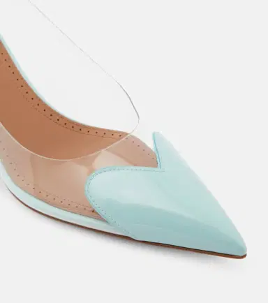 Alaïa Alaïa Le Caur patent leather and PU slingback pumps | Thumbnail 3 Alaïa Alaïa Le Caur patent leather and PU slingback pumps | Thumbnail 3