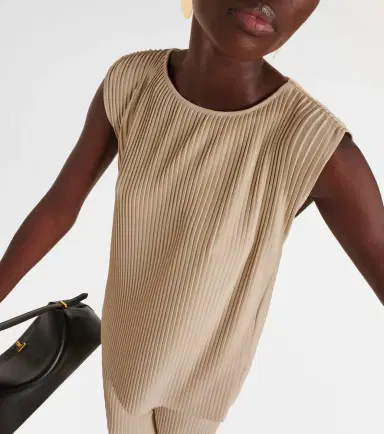 Max Mara Cambusa pleated top | Thumbnail 2 Max Mara Cambusa pleated top | Thumbnail 2