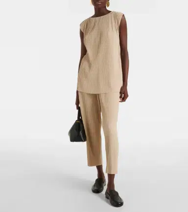 Max Mara Cambusa pleated top | Thumbnail 3 Max Mara Cambusa pleated top | Thumbnail 3