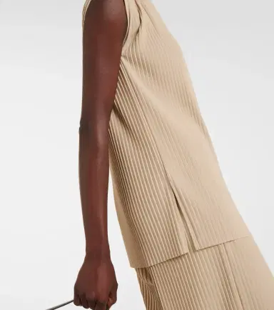 Max Mara Cambusa pleated top | Thumbnail 6 Max Mara Cambusa pleated top | Thumbnail 6