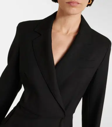 Max Mara Sella virgin wool shirt dress | Thumbnail 3 Max Mara Sella virgin wool shirt dress | Thumbnail 3