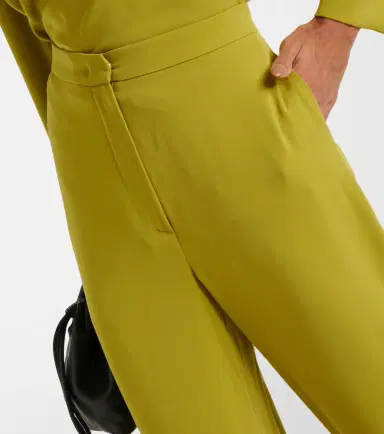 Max Mara Medusa high-rise straight pants | Thumbnail 3 Max Mara Medusa high-rise straight pants | Thumbnail 3