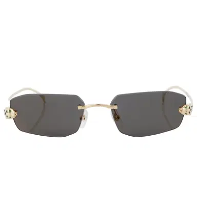 Cartier Eyewear Collection Panthère de Cartier rectangular sunglasses | Thumbnail 1 Cartier Eyewear Collection Panthère de Cartier rectangular sunglasses | Thumbnail 1