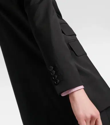 Max Mara Nebbie virgin wool blazer | Thumbnail 4 Max Mara Nebbie virgin wool blazer | Thumbnail 4