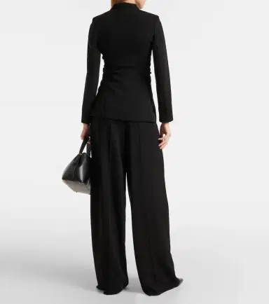 Max Mara Belted cady blazer | Thumbnail 2 Max Mara Belted cady blazer | Thumbnail 2