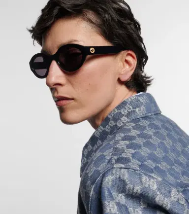 Gucci Minimal GG oval sunglasses | Thumbnail 6 Gucci Minimal GG oval sunglasses | Thumbnail 6
