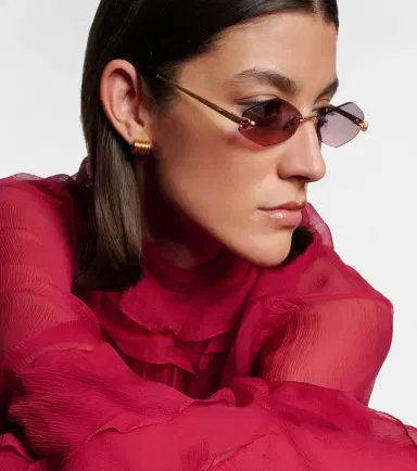 Cartier Eyewear Collection Panthère de Cartier geometric sunglasses | Thumbnail 5 Cartier Eyewear Collection Panthère de Cartier geometric sunglasses | Thumbnail 5
