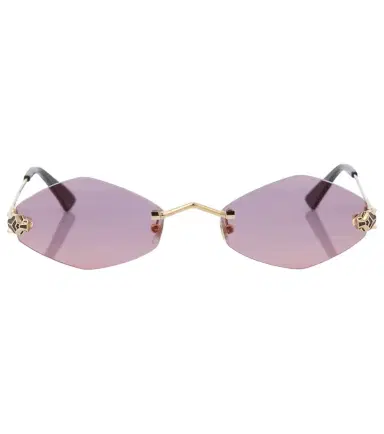 Cartier Eyewear Collection Panthère de Cartier geometric sunglasses | Thumbnail 1 Cartier Eyewear Collection Panthère de Cartier geometric sunglasses | Thumbnail 1