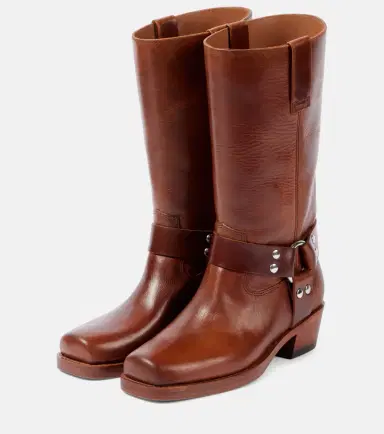 Paris Texas Roxy 45 leather biker boots | Thumbnail 2 Paris Texas Roxy 45 leather biker boots | Thumbnail 2